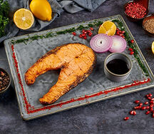 Сёмга на мангале