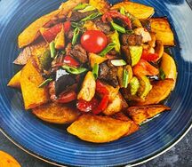 Микс с овощами 