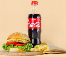 Комбо Классический чизбургер куриный