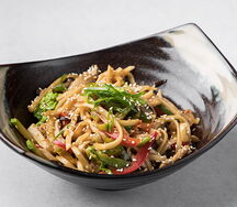 Лапша удон с курицей