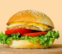 Классический чизбургер куриный