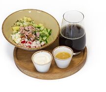 Окрошка на квасе