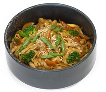 Удон с овощами