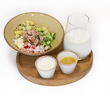 Окрошка на айране