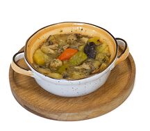 Жаркое с курицей и овощами