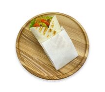 Ролл с хрустящей куриной грудкой и овощами гриль