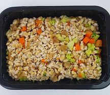 Каша перловая с овощами