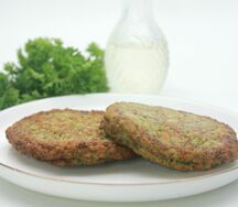 Оладьи из брокколи