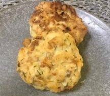 Оладьи рыбные