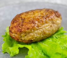 Нежная куриная котлета