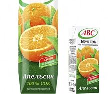 Сок Abc апельсиновый