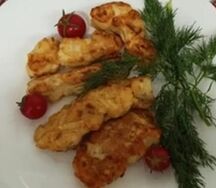 Рыбные палочки жареные