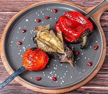 Перец болгарский на углях