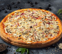 Пицца Грибная средняя