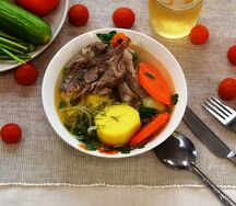 Шурпа из баранины ( большая порция )