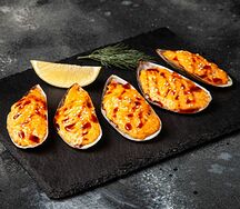 Мидии Гигант запеченные