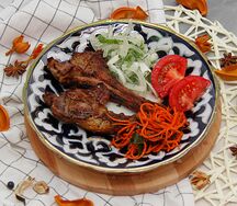 Шашлык из корейки ягнёнка