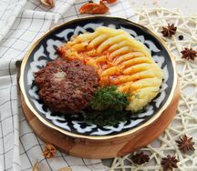 Котлета с гарниром