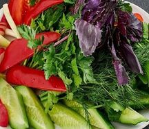 Овощная тарелка