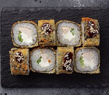 Горячий ролл с курицей