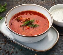 Борщ классический с говядиной