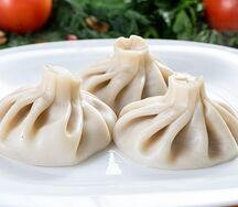 Хинкали с бараниной