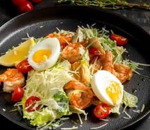 Цезарь с креветками