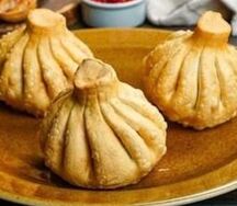 Грузинские хинкали жареные ассорти