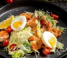 Цезарь с креветками