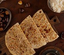 Кутаб по-бакински с зеленью