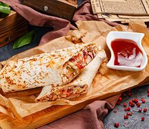Шаурма BBQ с халапеньо