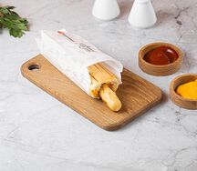 Французский с куриной сосиской