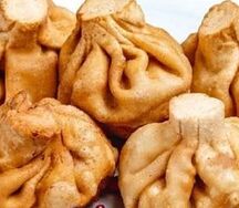 Сет жареных хинкалей