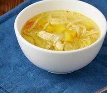 Суп лапша куриный