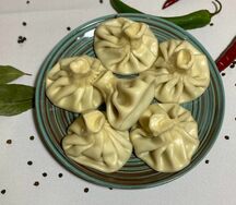 Хинкали с грибами