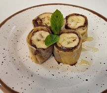 Блинчик с Нутеллой и бананом