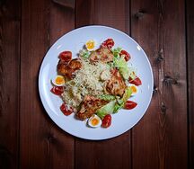 Цезарь с курицей
