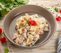Паста с куриной грудкой