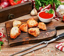 Шашлык из куриного филе