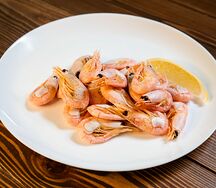 Креветки отварные