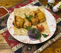 Шашлык из куриного бедра