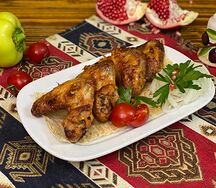Шашлык из куриных крылышек