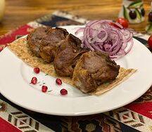 Шашлык из бараньего яблочка