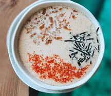 Финский суп с копчёной кетой