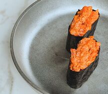Дикий лосось гункан