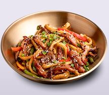 Удон острый терияки с курицей