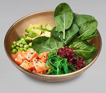 Поке боул с лососем