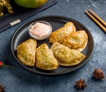 Дамплинги со вкусом барбекю