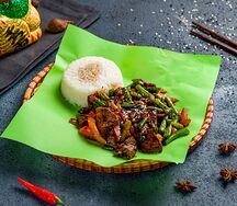 Говядина в устричном соусе