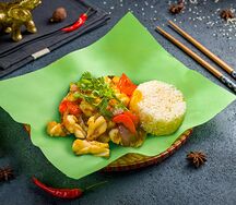 Кальмары в кисло-сладком соусе